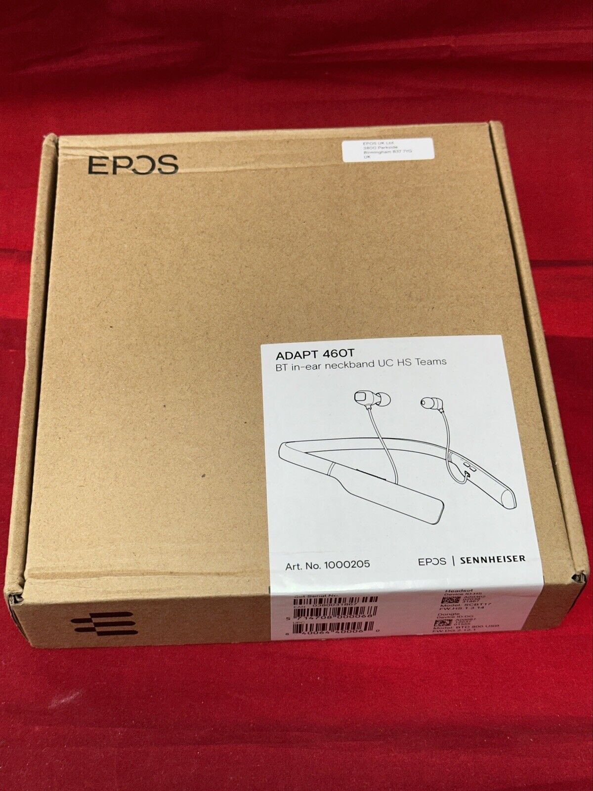 EPOS ADAPT 460T :: 1000205  (Headphones & Headsets   Headsets)