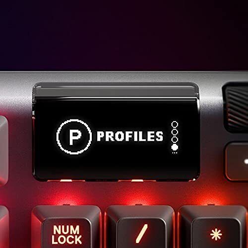 SteelSeries Apex 5 - Hybrid Mechanical Gaming Keyboard