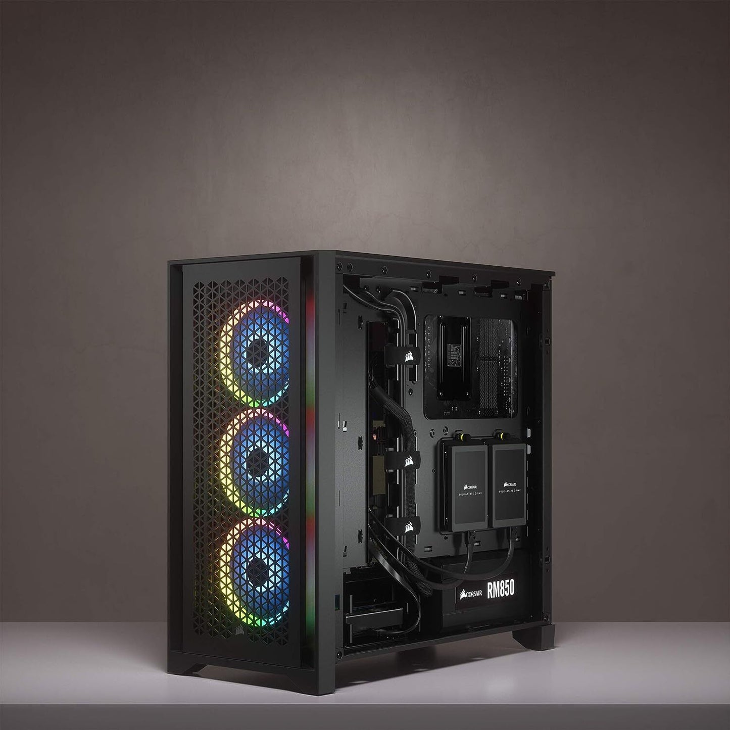 Corsair 4000D AIRFLOW Tempered Glass Mid-Tower ATX Case - Black (CC-9011200-WW)