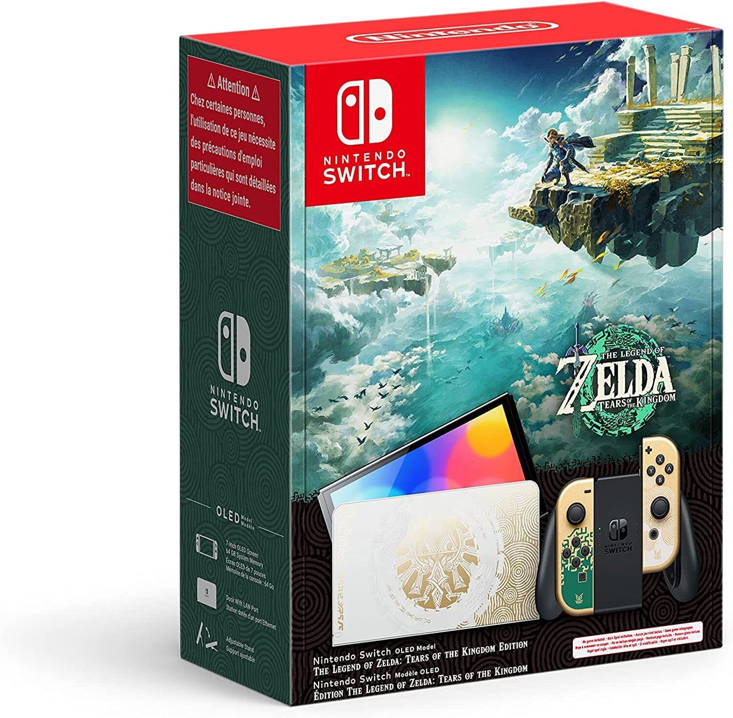 Nintendo Switch (OLED Model) HEG-001 The Legend of Zelda: Tears of the...
