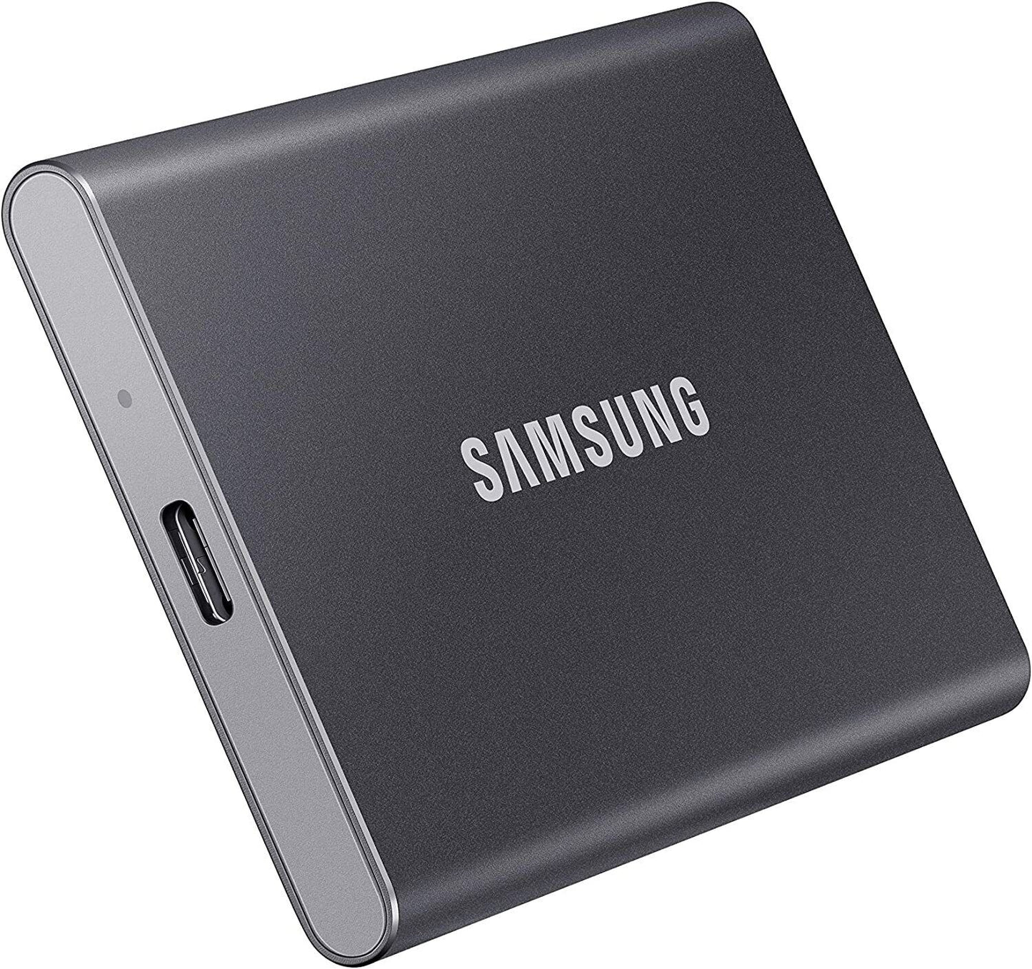Samsung T7 Portable SSD - 1 TB - USB 3.2 Gen.2 External SSD Titanium Grey