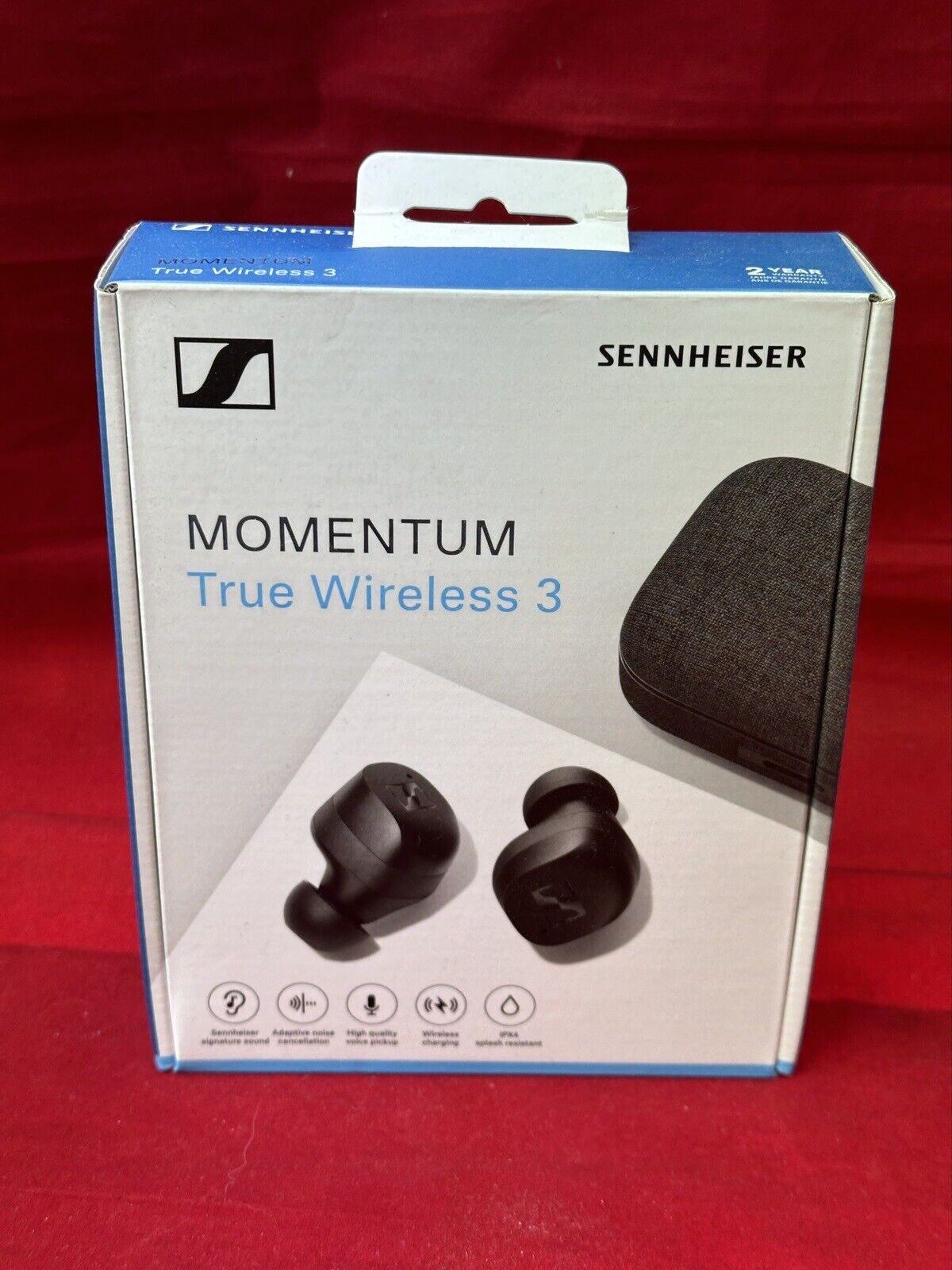 Sennheiser MOMENTUM True Wireless 3 In-Ear Headphones - Black (509180)
