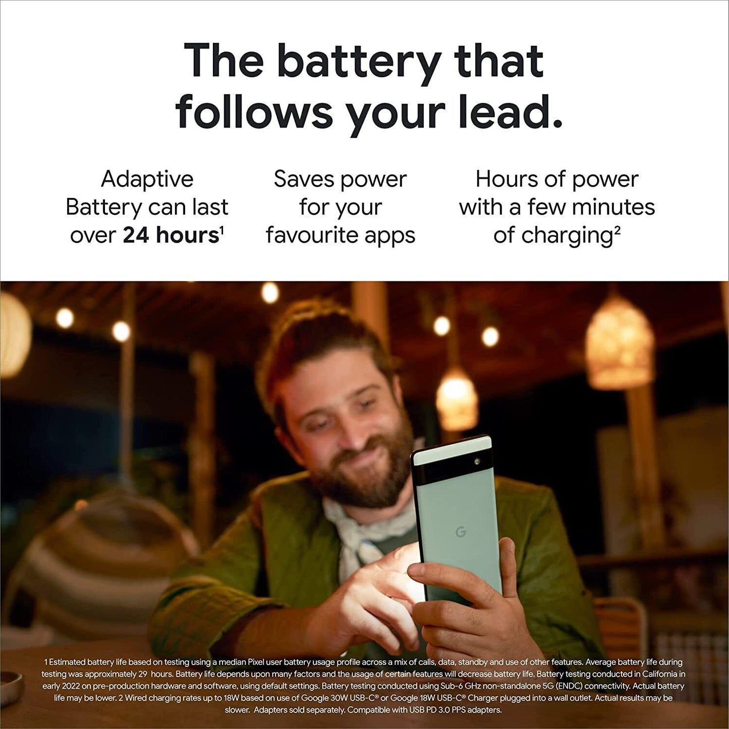 Google Pixel 6a G1AZG - 128GB - Charcoal (Unlocked)