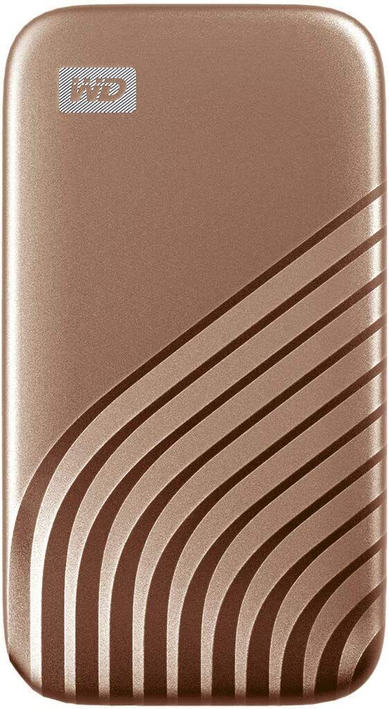 WD My Passport Portable SSD 500GB with NVMe Technology, USB-C PC, PS5, Xbox X, X