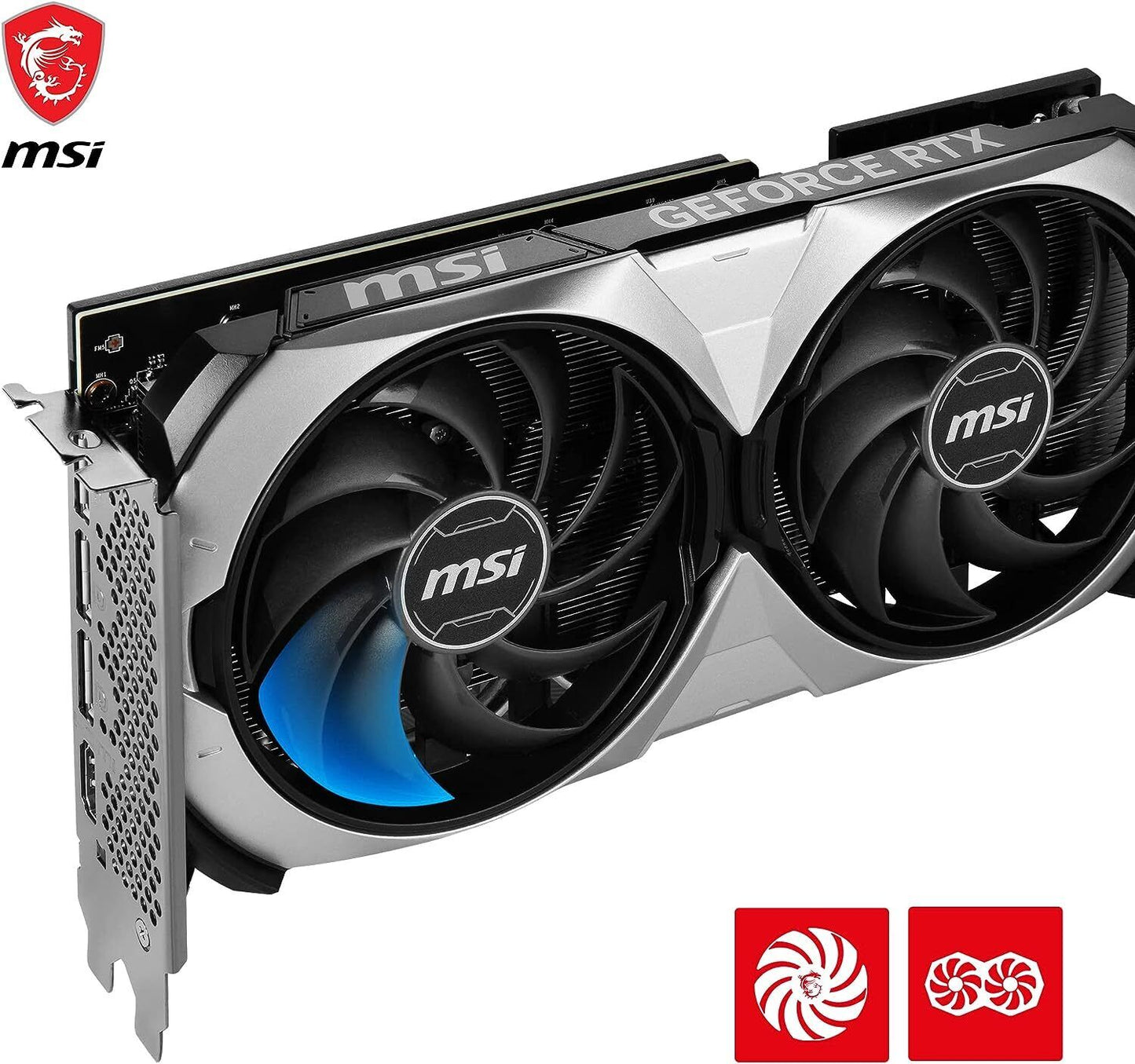 MSI Nvidia GeForce RTX 4070 12GB VENTUS 2X OC Graphics Card