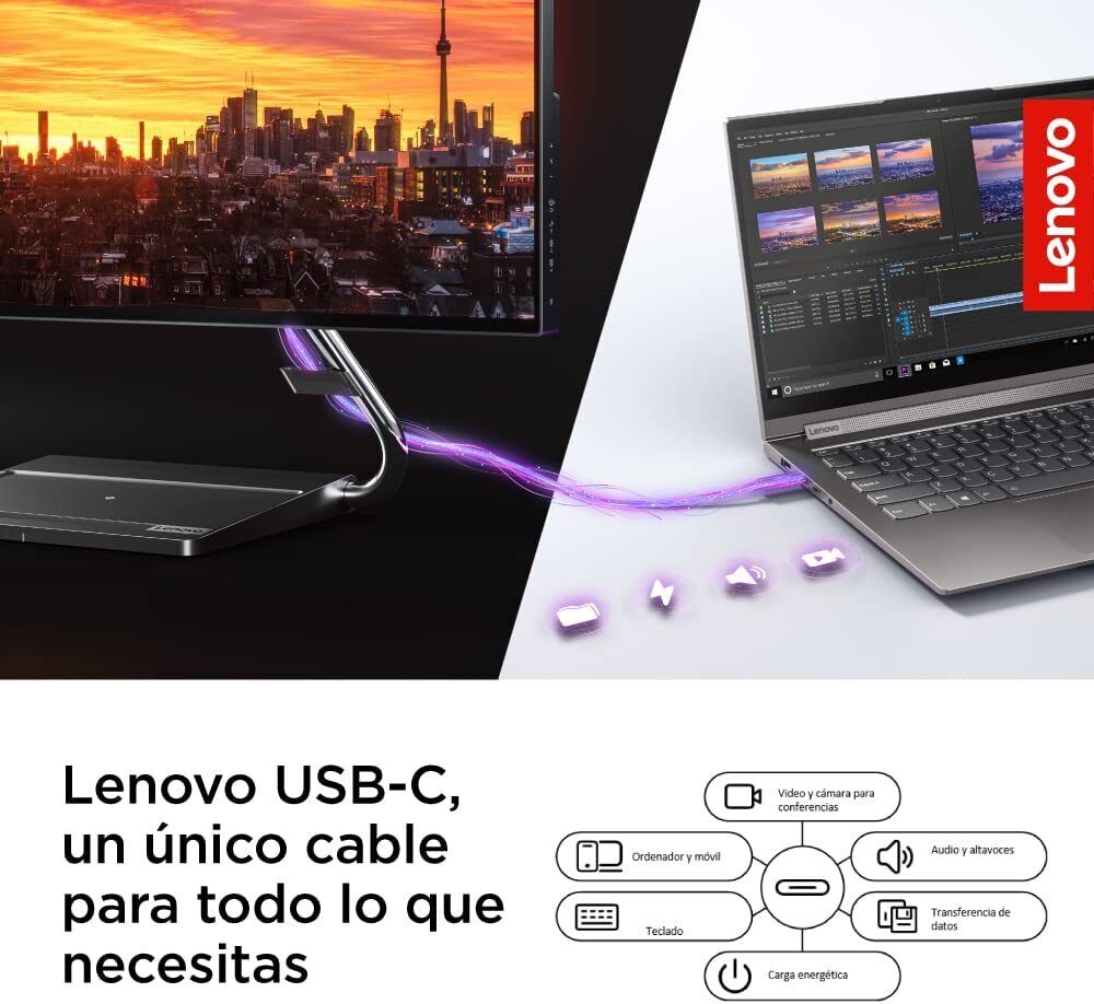 Lenovo L15 15.6" FHD IPS Mobile Monitor Aspect Ratio	16:9 Resp Time 6 ms USB-C