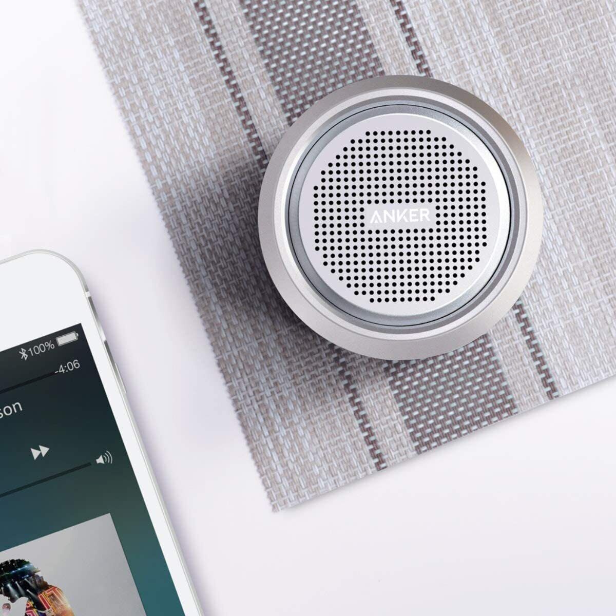 Anker A31011A1 SoundCore Mini Portable Wireless Speaker US Grey