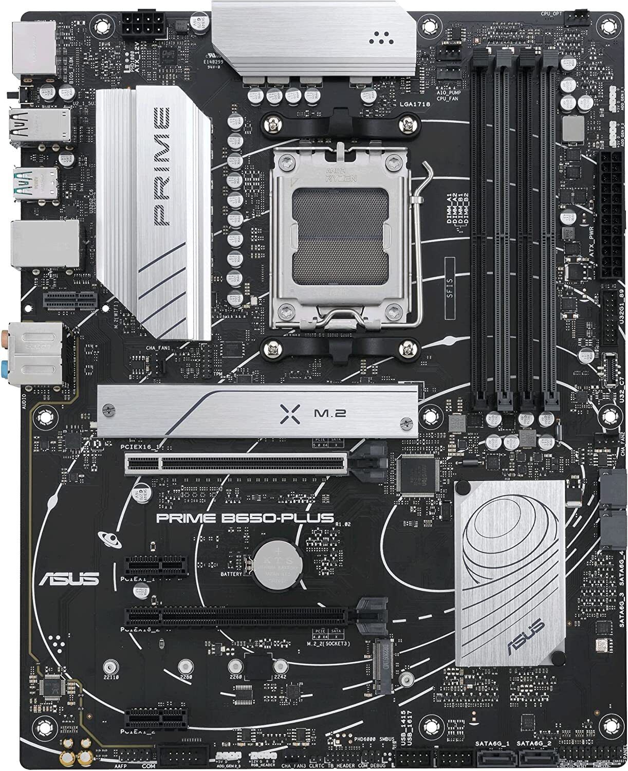 ASUS TUF GAMING B650-PLUS Socket AM5 AMD Motherboard - 90MB1BY0-M0EAY0