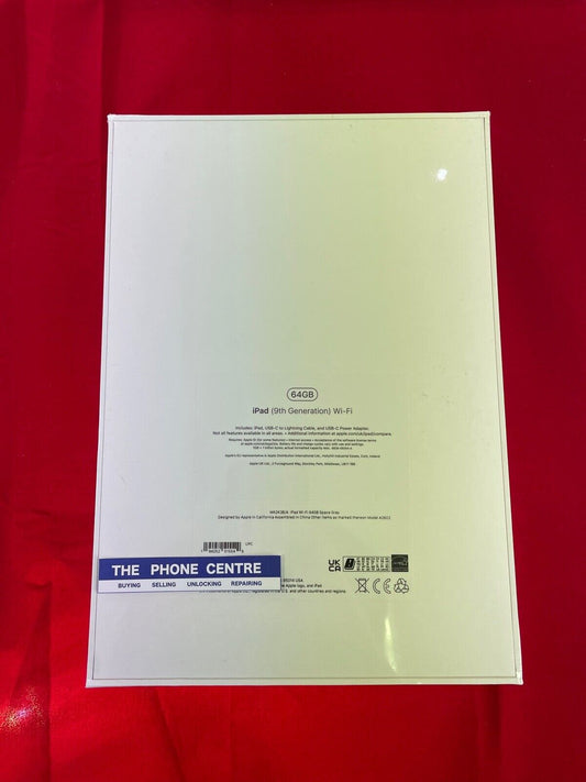 Apple iPad 9th Gen. 64GB, Wi-Fi, 10.2 in - Space Grey