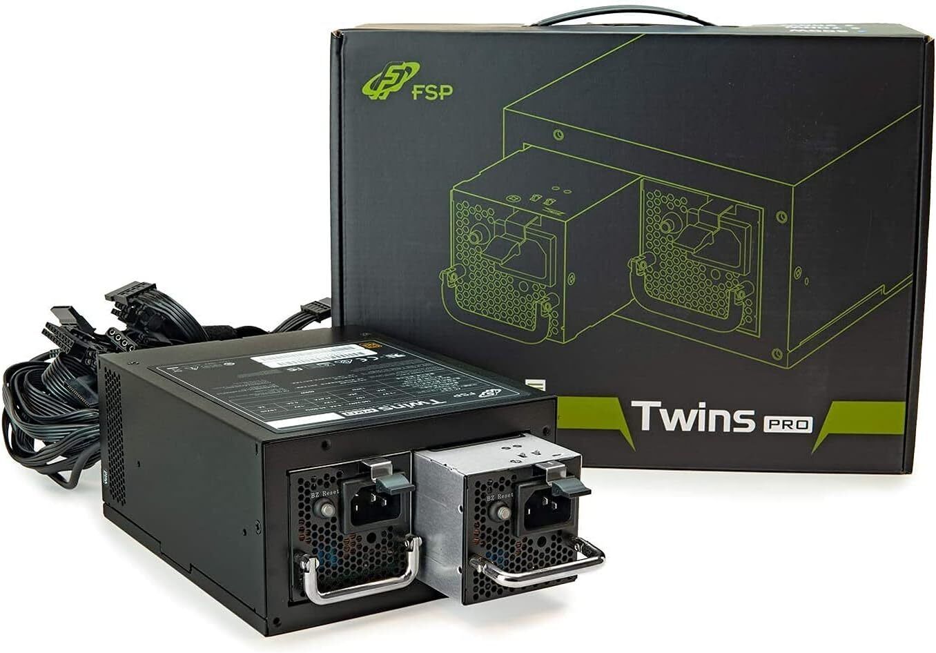 FSP/Fortron Twins PRO 900W unité d'alimentation d'énergie 20+4 pin ATX PS/2 Noir