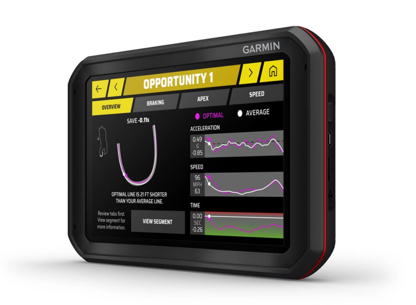 Garmin Catalyst Motorsport Driving Performance Optimiser / Lap Timer