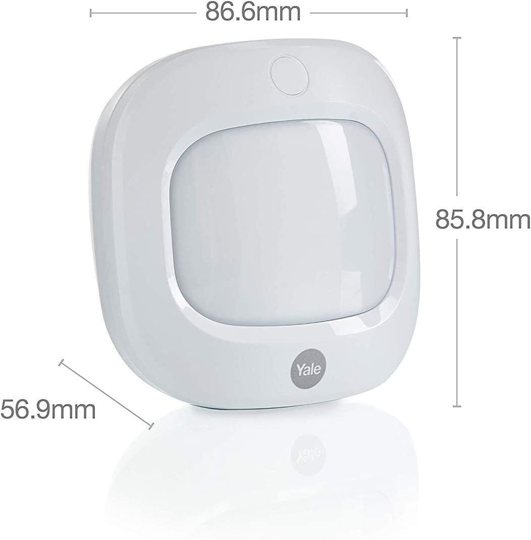 Yale AC-3PIR Sync Smart Home Alarm Accessory PIR Motion Detector, Pack of 3