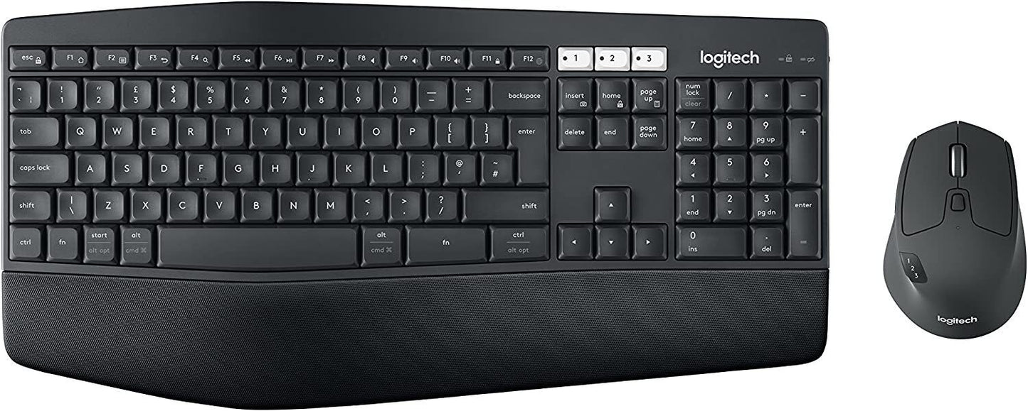 LOGITECH MK850 WIRELESS & BLUETOOTH KEYBOARD & MOUSE UK LAYOUT NEW SEALED