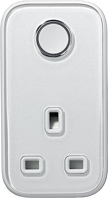 Hive Active Plug, Silver, 1 Pack , White